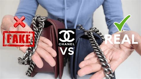 fake vs real chanel boy bag|chanel bags vintage authenticity.